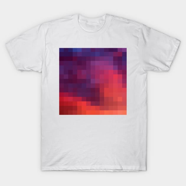 Pixels - daybreak T-Shirt by puzzleteez
